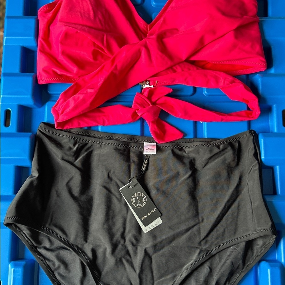 3 for $40 Got Pink and Black Women's Swimsuit